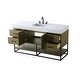 preview thumbnail 78 of 134, Lennox 48 - 60 Inch Single Bathroom Vanity