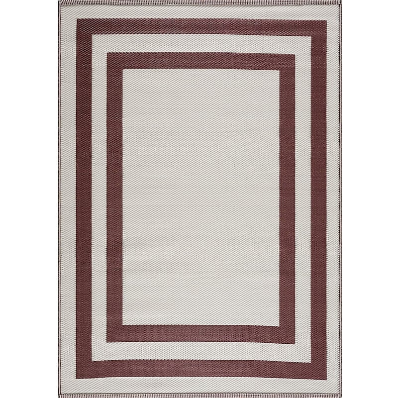 Paris Lightweight Reversible Recycled Plastic Outdoor Floor Mat/Rug