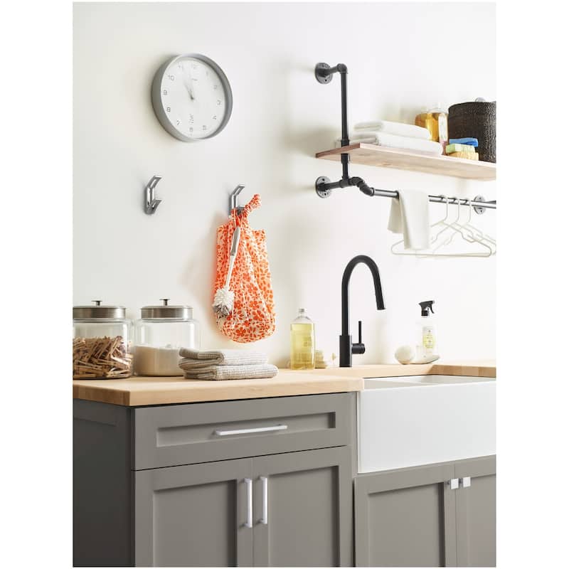 Amerock H37010 Avid Double Robe Hook
