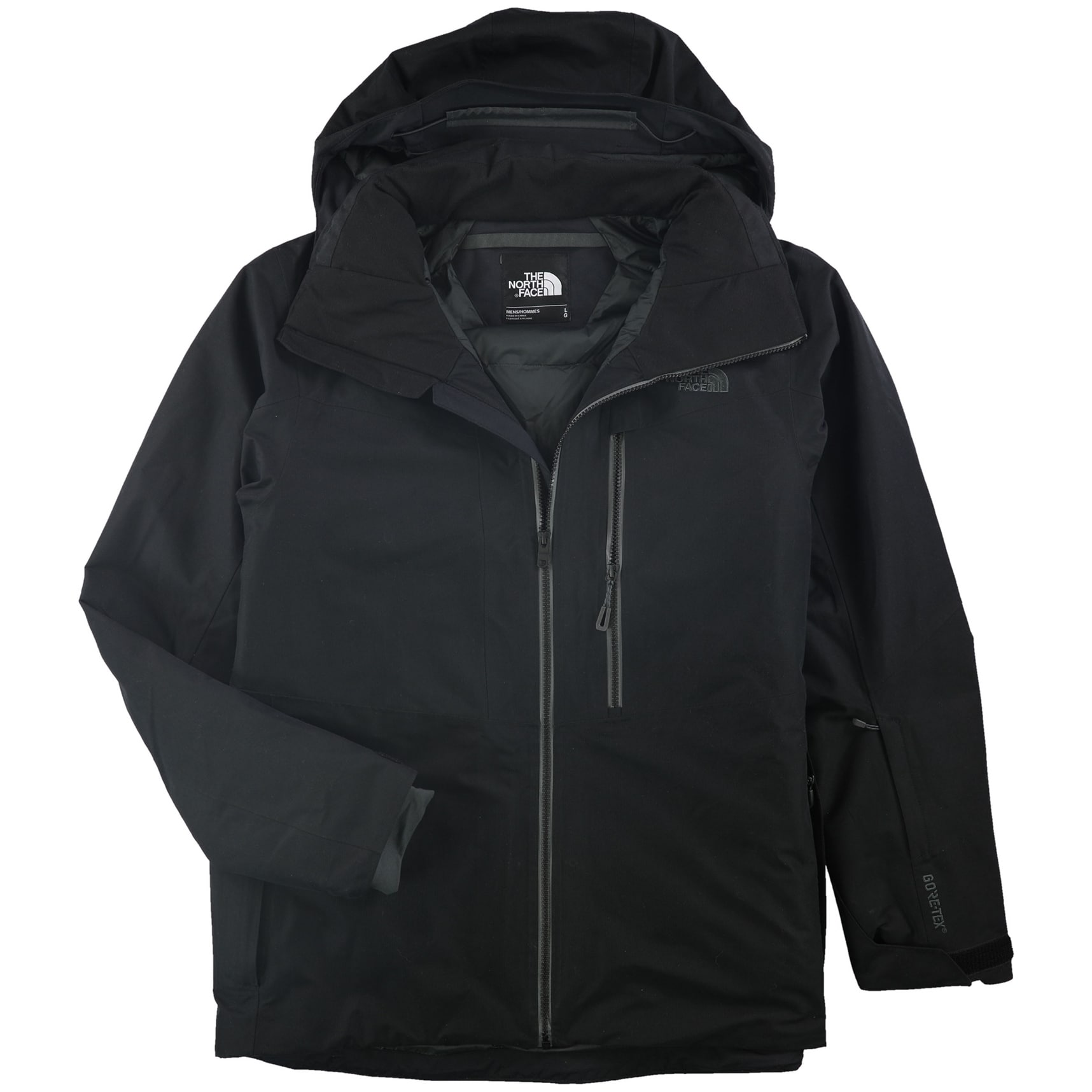 The north face maching hooded shop jacket