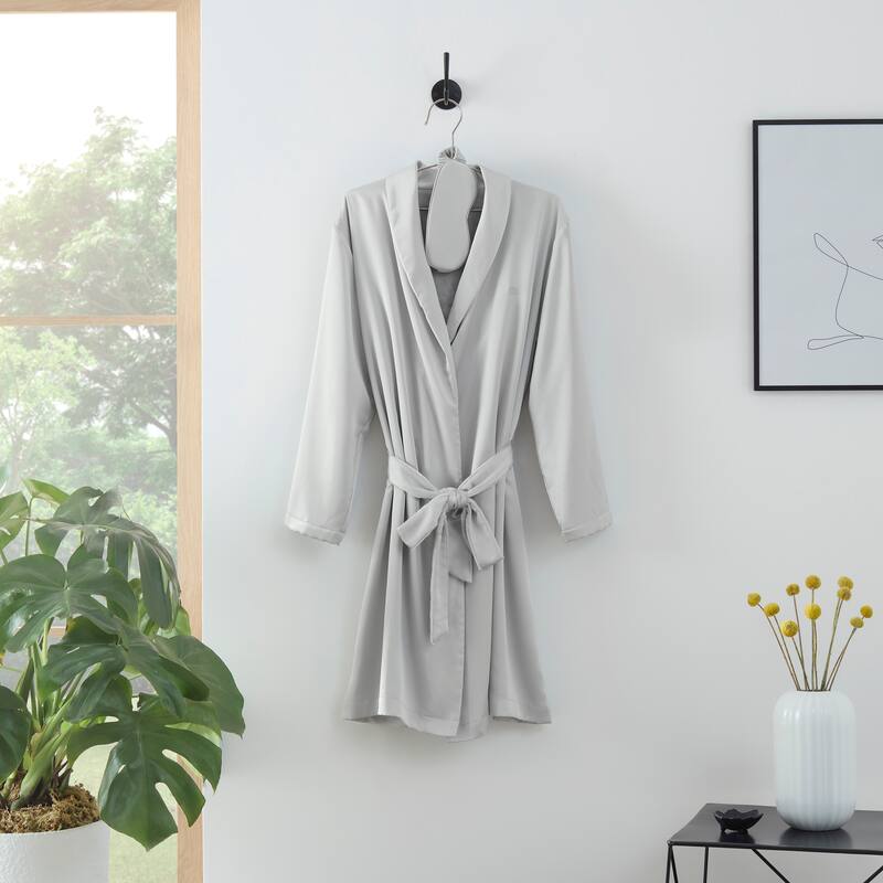 Clean Design Home x Martex Satin Robe And Eyemask Gift Set