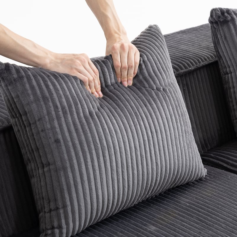 GDFStudio - Multi Person Modular Compression Sofa for Modern Living