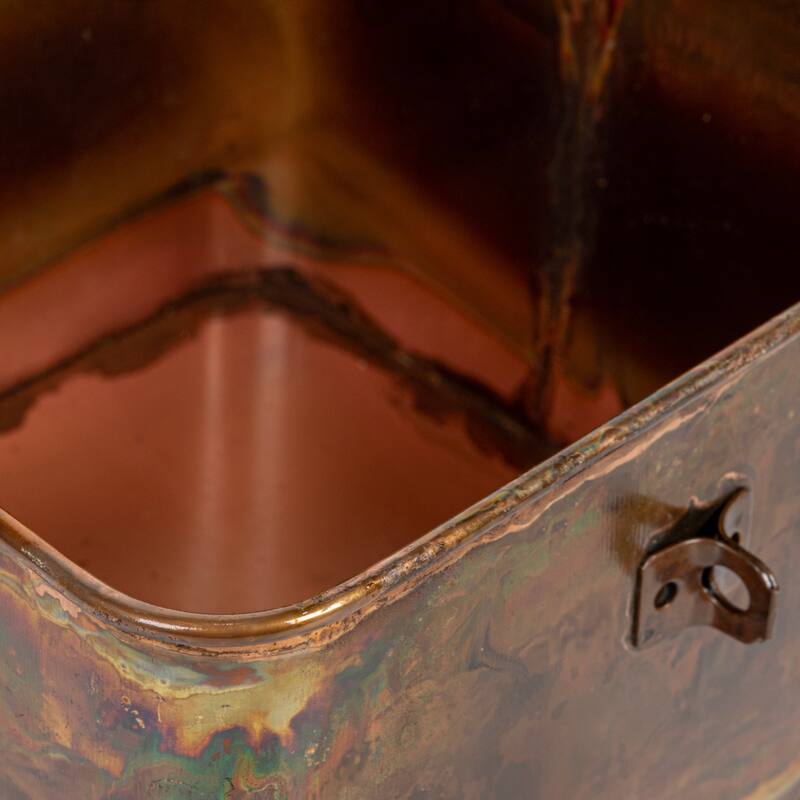 Decorative Metal Boxes with Lid, Set of 3