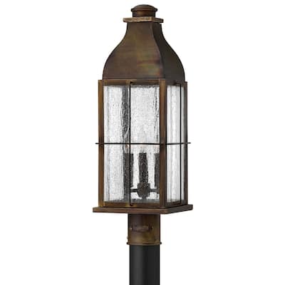 Hinkley Lighting Bingham 3 Light 23.5" Tall Heritage Post Light with