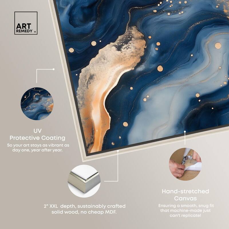 Deep Sea Geode III Canvas by Art Remedy