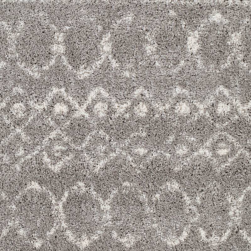 Livabliss Akai Plush Moroccan Stripe Area Rug