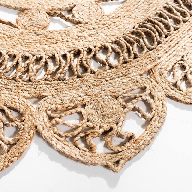SAFAVIEH Handmade Natural Fiber Orna Casual Jute Rug