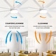 preview thumbnail 24 of 44, 65 Inch Black/White/Gold LED Ceiling Fan with Light Remote(8-Blade)