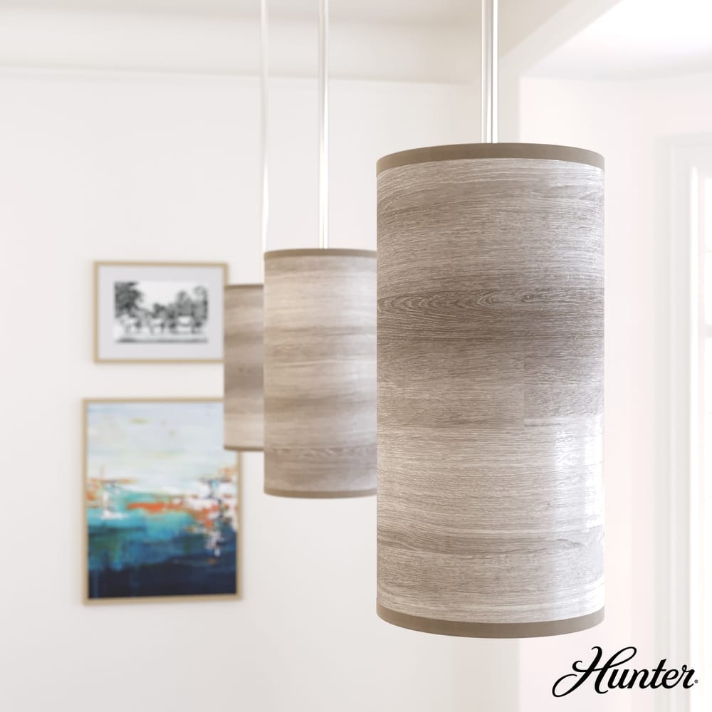 Hunter Solhaven Drum Pendant Light