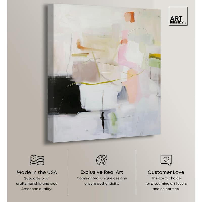 Vivid Obscurity Canvas by Art Remedy, Gallery Wrapped