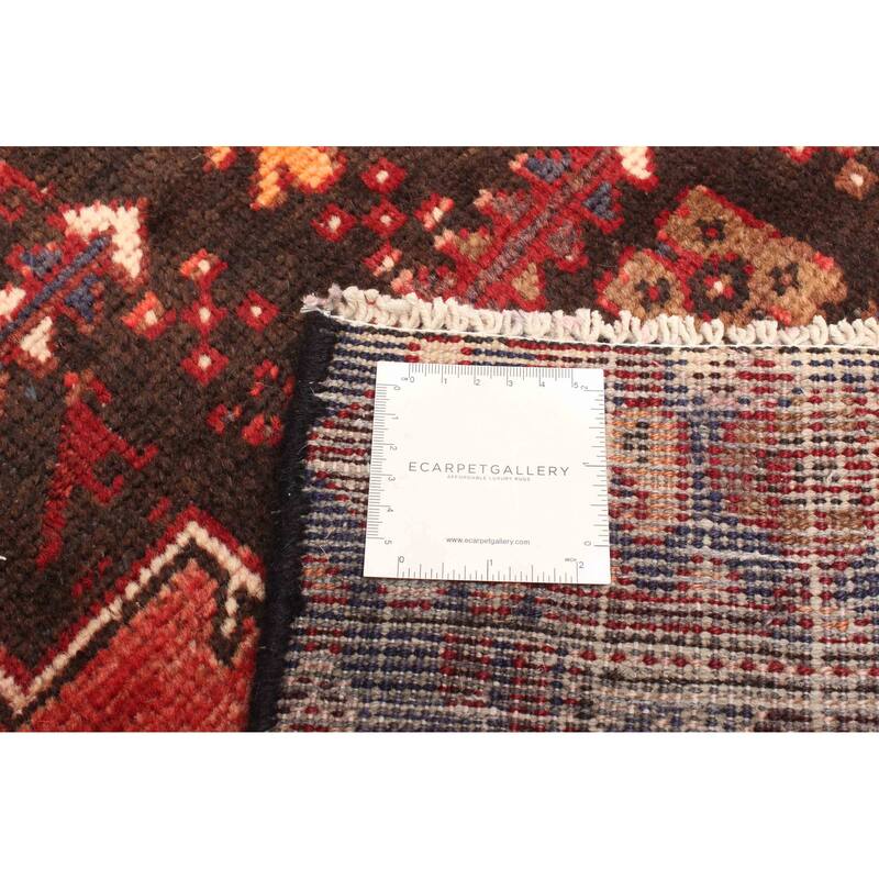 ECARPETGALLERY Hand-knotted Anadol Red Wool Rug - 3'9 x 6'1