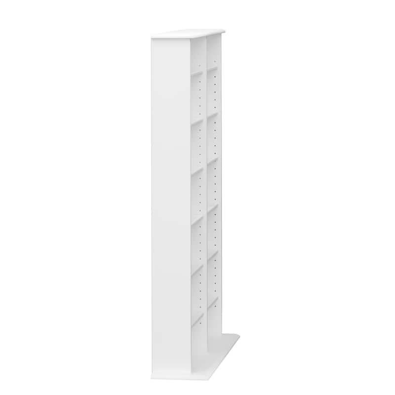 Prepac Media Storage Display Cabinet 8.75" D x 38.75" W x 51" H