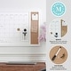 preview thumbnail 8 of 34, Martha Stewart Dry Erase Magnetic Monthly Calendar/Cork Board - Woodgrain Frame
