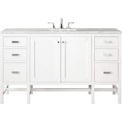 James Martin Vanities Addison 60" Single Basin Hardwood Vanity Set
