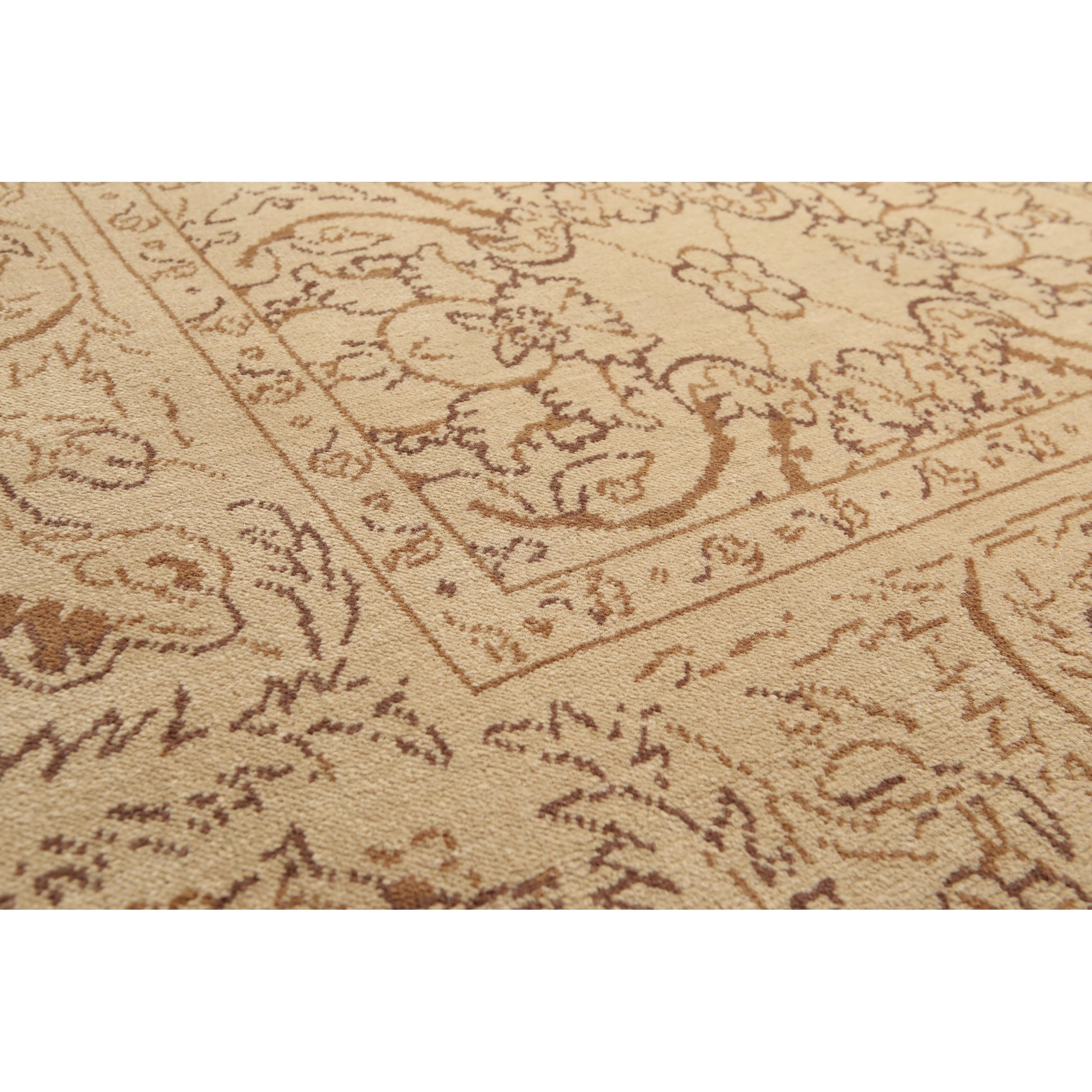 Shop Hand Knotted Beige Brown Multi Oriental Rug Wool Traditional Oriental Area Rug 9x12 9 X 12 On Sale Overstock 31302055