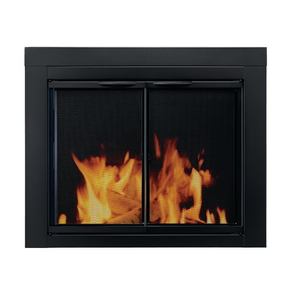 Shop Pleasant Hearth An 1011 Alpine Cabinet Style Fireplace Screen