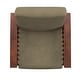 preview thumbnail 30 of 32, Hills Mission-Style Oak Accent Chair by iNSPIRE Q Classic