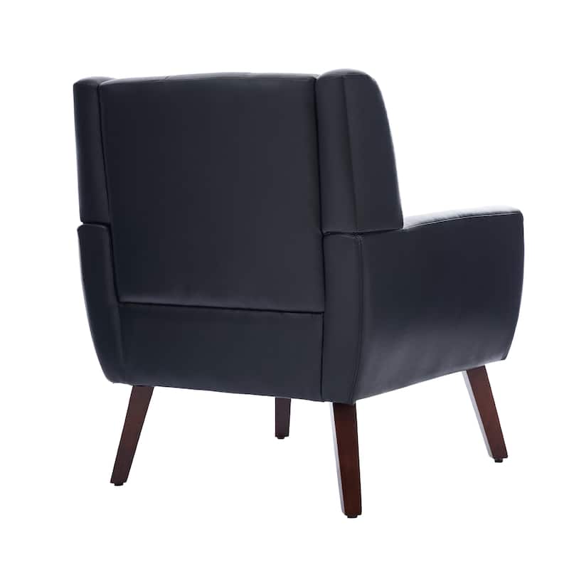 Tufted Upholstered Accent Armchair