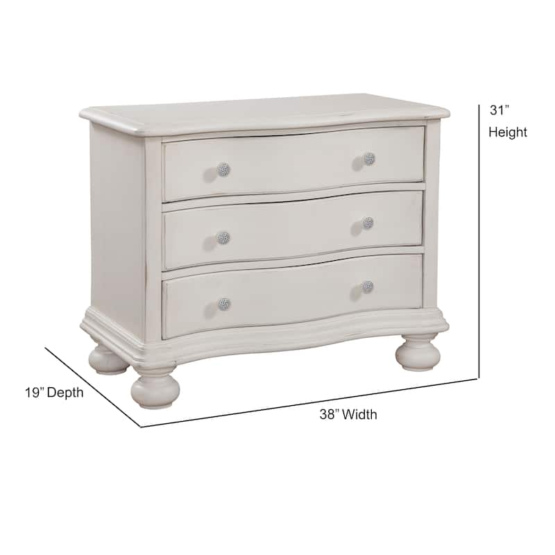 Roanoke 3-drawer Bachelor Chest