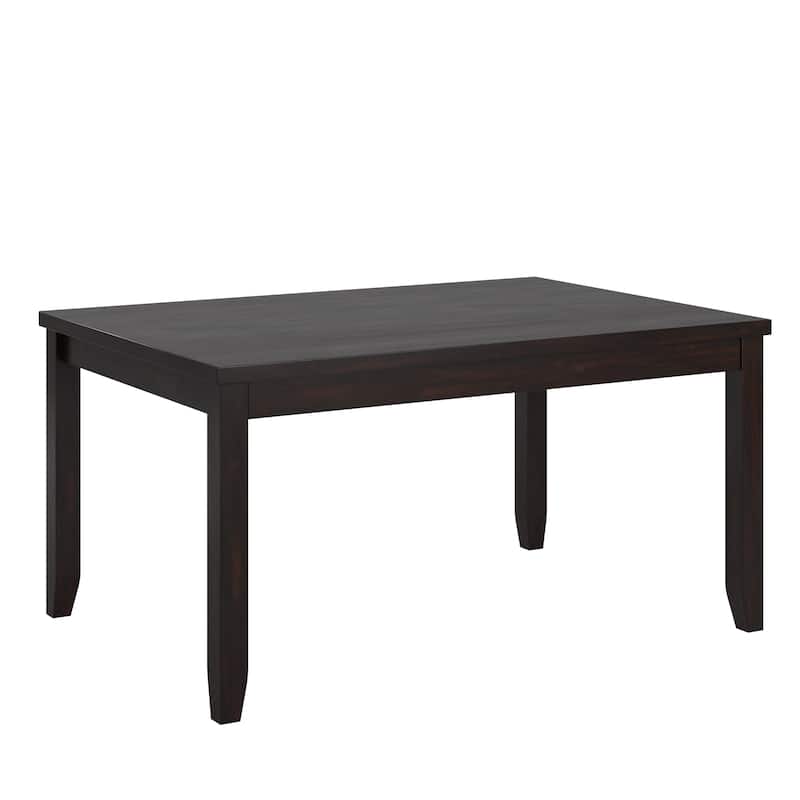 Elena Wood Rectangular Dining Table by iNSPIRE Q Classic - Black