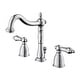 preview thumbnail 18 of 21, Traditional 8 in. Widespread Bathroom Faucet