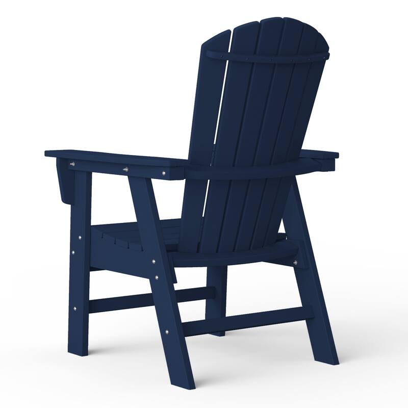 Altura Hdpe All Weather Outdoor Patio Adirondack Dining Chair