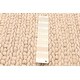 preview thumbnail 8 of 7, ECARPETGALLERY Braid weave Sienna Light Khaki Wool Rug - 3'11 x 6'2