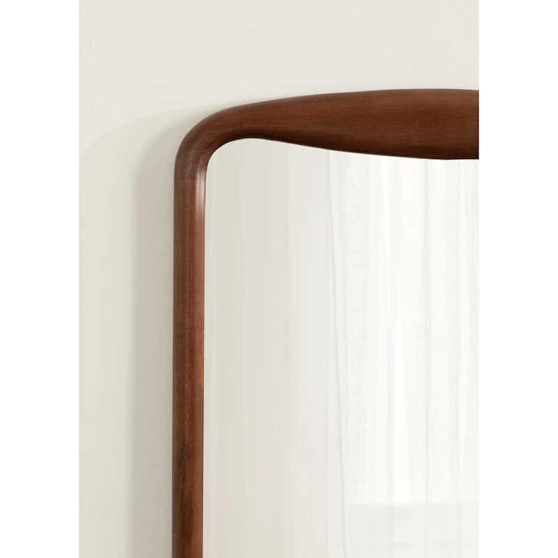 Kate and Laurel Hera Radius Rectangle Wood Mirror - 24x36