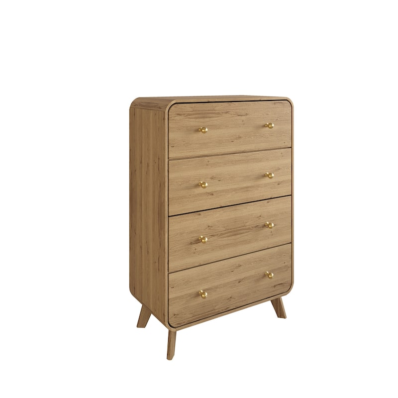 CraftPorch Contemporary 4-Drawers Chest
