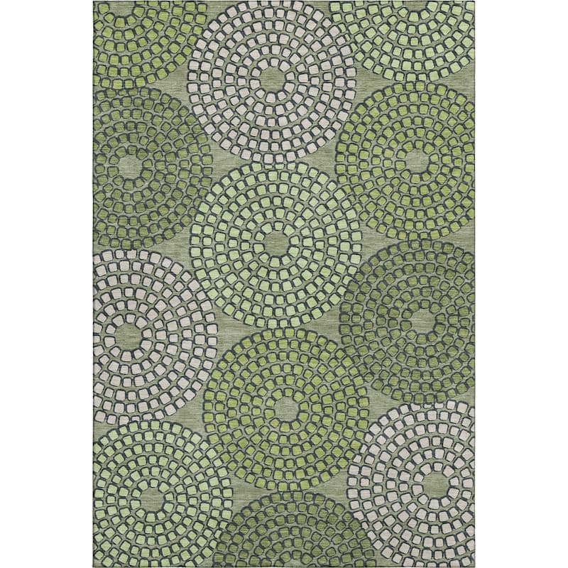 Premium Washable Super Soft Mosaic Colosseum Mayfield Rug