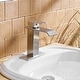 preview thumbnail 15 of 40, Vibrantbath Commercial Waterfall Spout Bathroom Sink Faucet