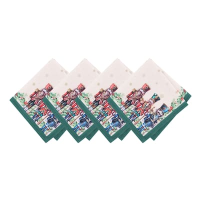 Royal Nutcracker Napkins, Set of 4 - 17x17