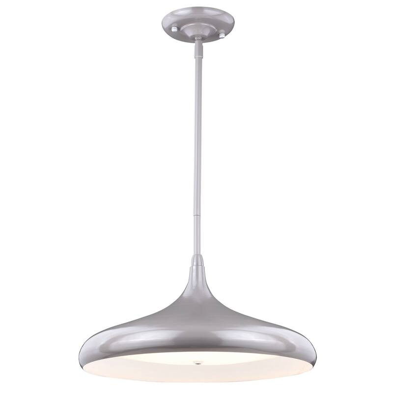 Motion Sensor Pendant Light - Taupe LED, Dimmable, Touchless - Modern Kitchen & Dining Room Lighting - 66.5