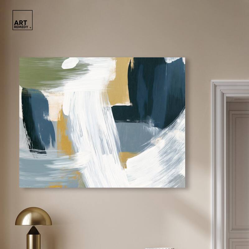 Moss Layers III Canvas by Art Remedy, Gallery Wrapped