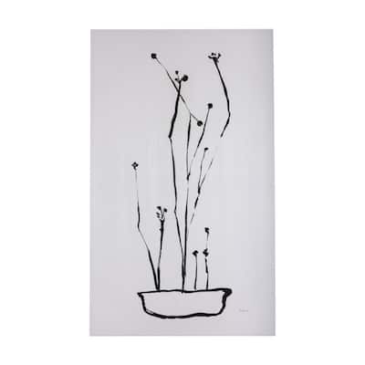 Organic Line Drawing I (21 x 35) Canvas Art Print