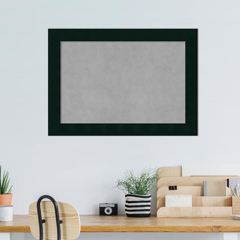 Amanti Art Tribeca Black Framed Magnetic Board