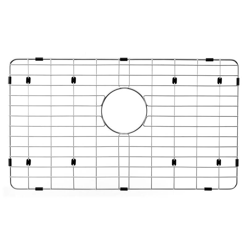 Houzer BG-4400 Bottom Grid 24" L x 13-3/4" W Stainless Steel Basin - Stainless Steel