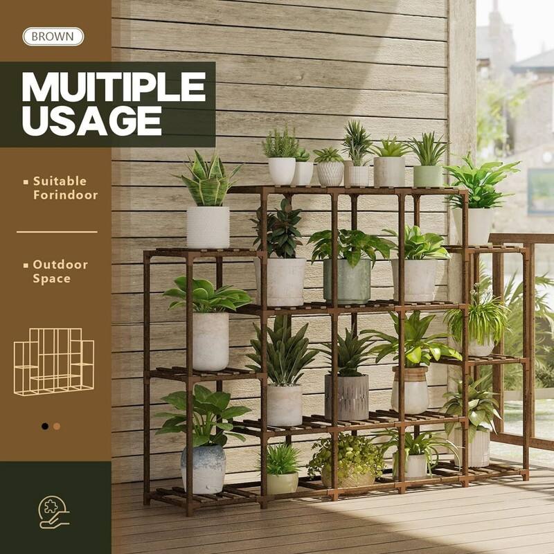 Indoor plant racks for large plant booths Bed Bath & Beyond 39202986