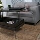 preview thumbnail 19 of 20, MIX Koryo Lift-Top Rectangular Coffee Table with Hidden-Storage