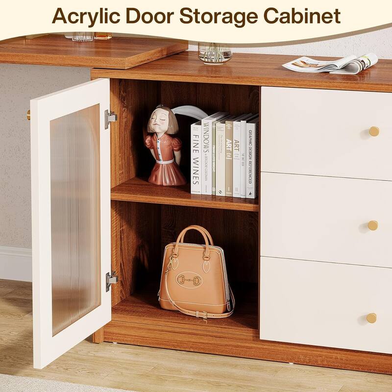 Retractable Makeup Vanity Vanity Desk Dressing Table for Bedroom
