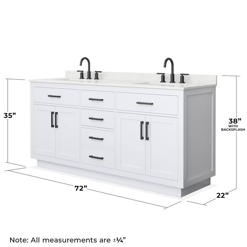 Wyndham Collection WCG262672D-QTZ-US3MXX Beckett TK 72" Free Standing