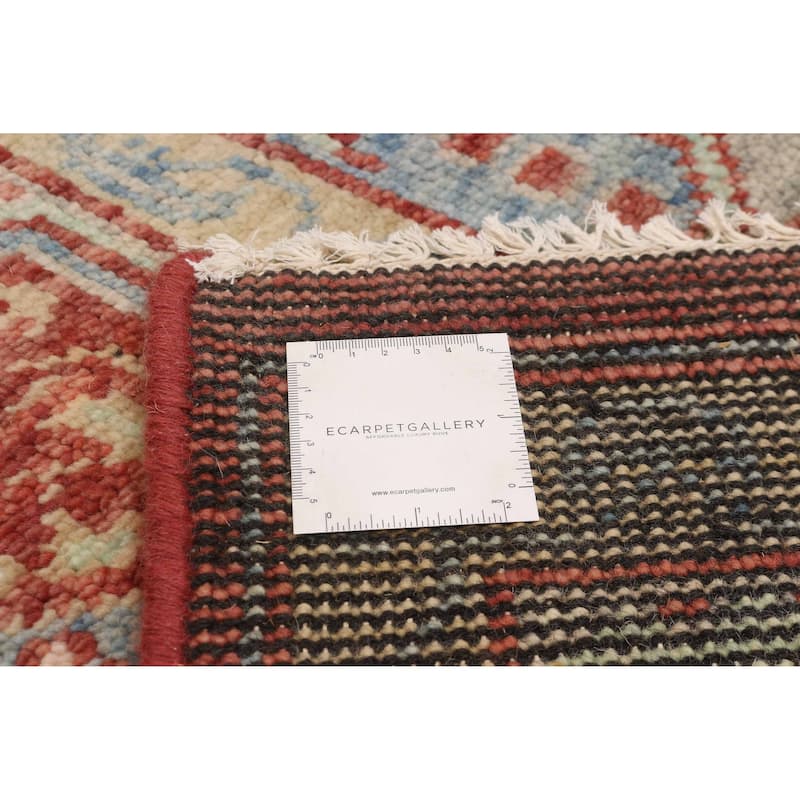 ECARPETGALLERY Hand-knotted Jules Serapi Dark Red Wool Rug - 8'1 x 9'10
