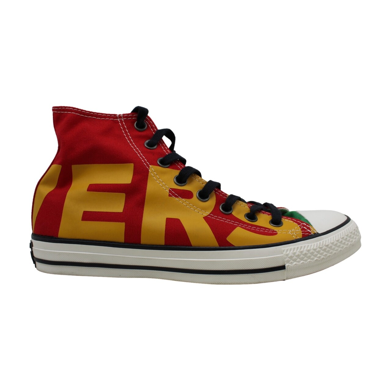 mens yellow converse