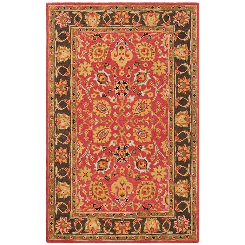 SAFAVIEH Handmade Heritage Barcelona Traditional Oriental Wool Rug