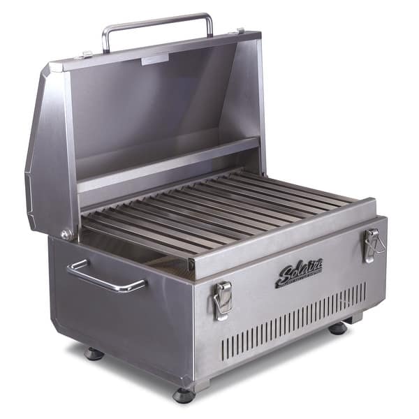beholder Prime episode Solaire SOL-IR17B Anywhere Portable Infrared Grill - STAINLESS STEEL - -  15013255