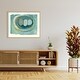 preview thumbnail 8 of 7, Amanti Art Blue Nest I by Lindsey Newman Wood Framed Wall Art Print - Svelte Polished Gold