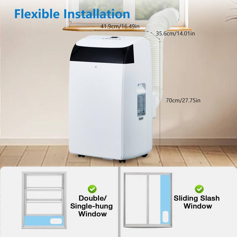 Portable Air Conditioner , 3-IN-1 Quiet Portable AC Unit with Remote Control