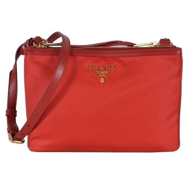 prada double zip crossbody