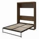 preview thumbnail 14 of 33, Signature Sleep Paramount Queen Murphy Bed, Black Oak