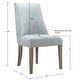 preview thumbnail 9 of 39, Martha Stewart Winfield Upholstered Dining chair Set of 2